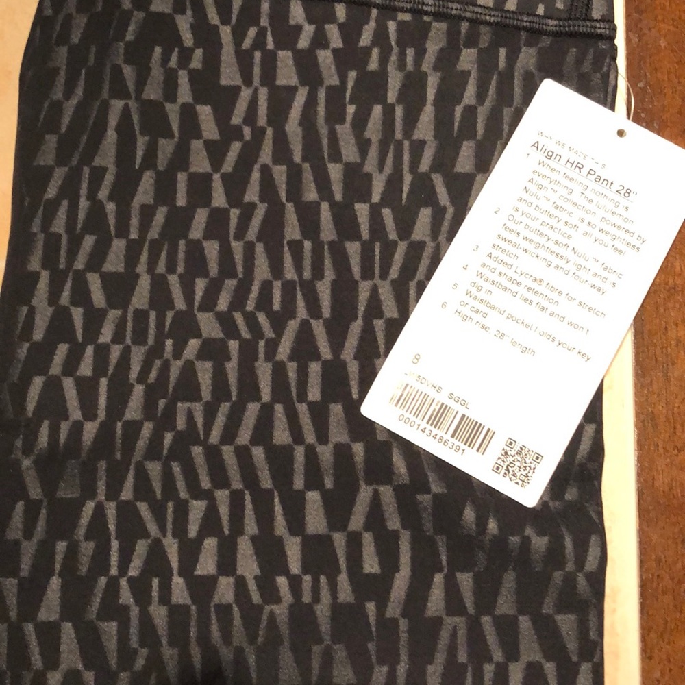 Brand new align HR Pant 28 SGGL